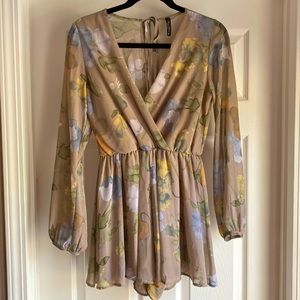 Final Touch Flouncy Romper